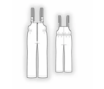 Digital pattern 4728 technical sketch