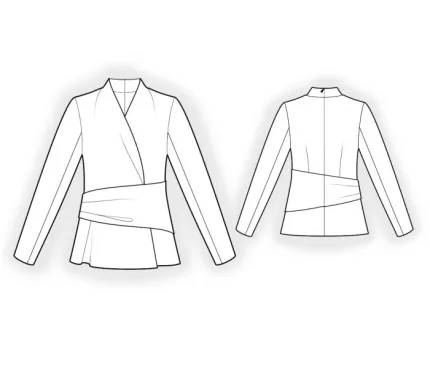 Digital pattern 4762 technical sketch