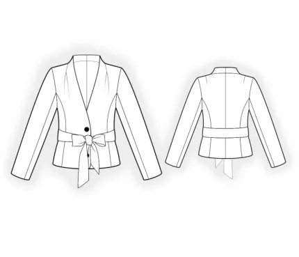 Digital pattern 4768 technical sketch