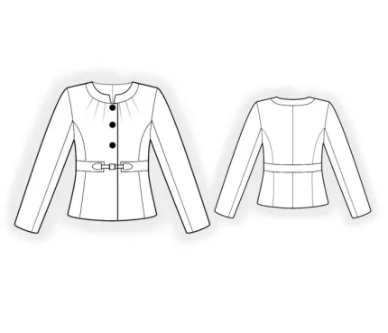 Digital pattern 4773 technical sketch