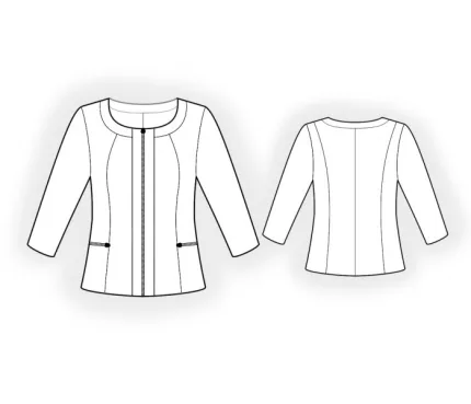 Digital pattern 4775 technical sketch