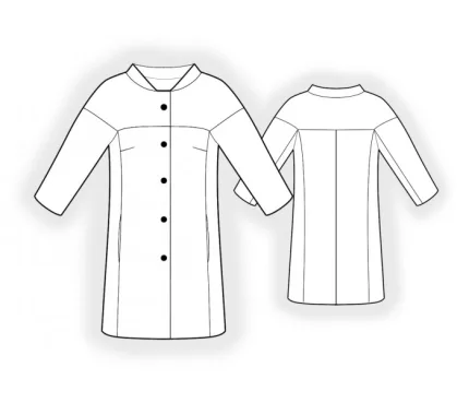 Digital pattern 4791 technical sketch