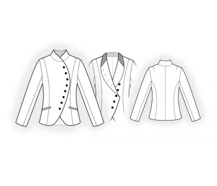 Digital pattern 4795 technical sketch