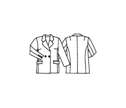 Digital pattern 5062 technical sketch