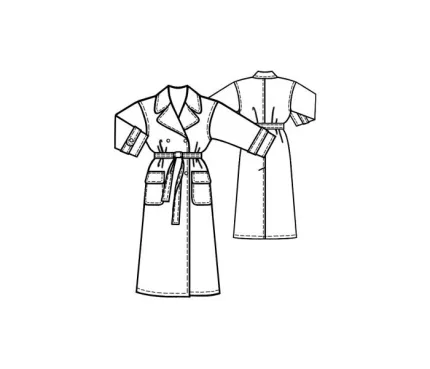Digital pattern 5069 technical sketch