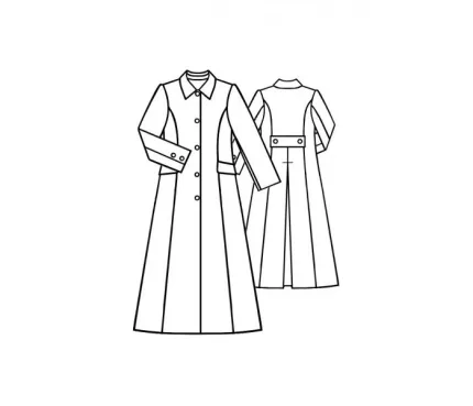 Digital pattern 5102 technical sketch