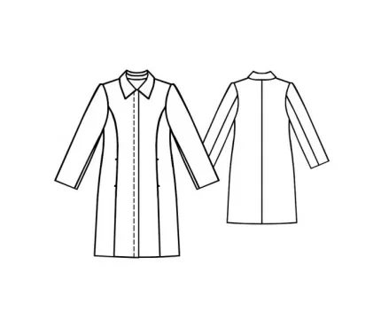 Digital pattern 5106 technical sketch