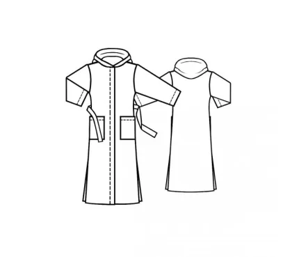 Digital pattern 5109 technical sketch