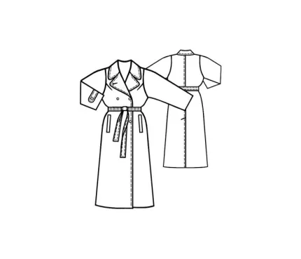 Digital pattern 5156 technical sketch