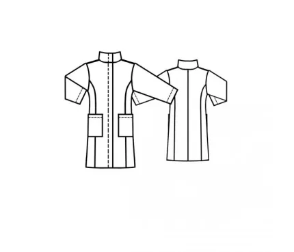 Digital pattern 5168 technical sketch