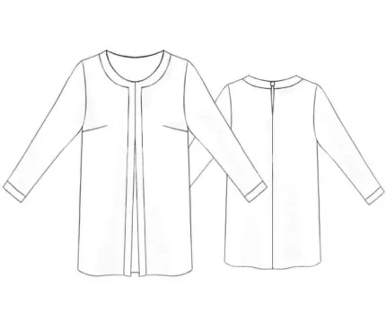 Digital pattern 5177 technicsl sketch