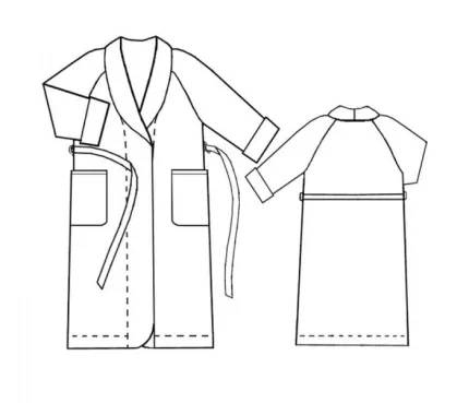 Digital pattern 5259 technical sketch