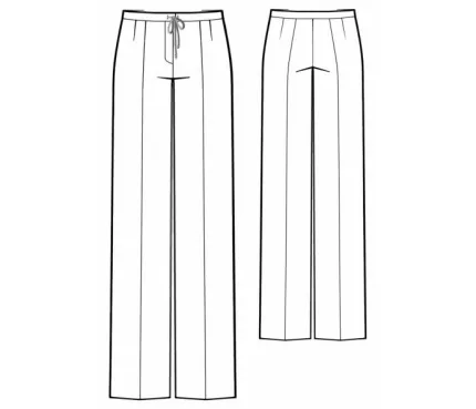 Digital pattern 5451 technical sketch