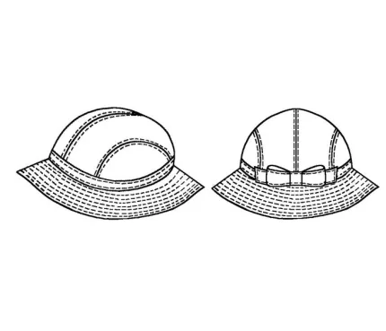 Digital pattern 5577 technical sketch