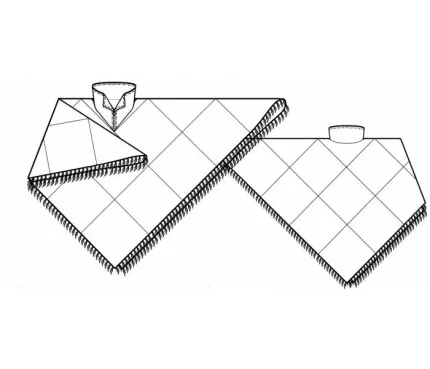 Digital pattern 5715 technical sketch