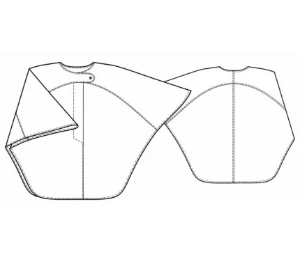 Digital pattern 5732 technical sketch