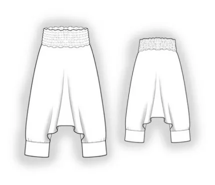 Digital pattern 5902 technical sketch