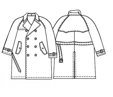 Digital pattern 6030 technical sketch