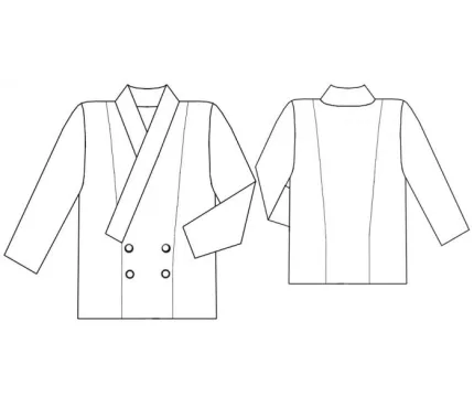 Digital pattern 6049 technical sketch