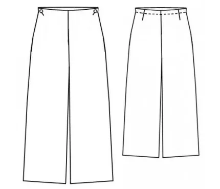 Digital pattern 6061 technical sketch