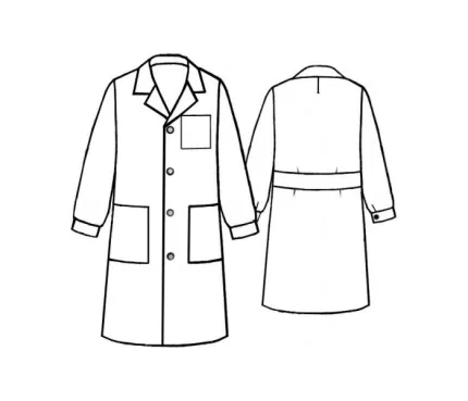 Digital pattern 6097 technical sketch