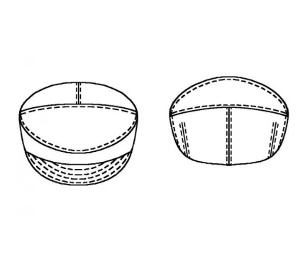 Digital pattern 6125 technical sketch