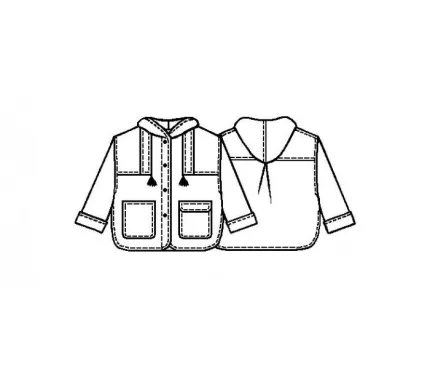 Digital pattern 7030 technical sketch