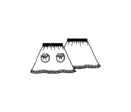 Digital pattern 7037 technical sketch