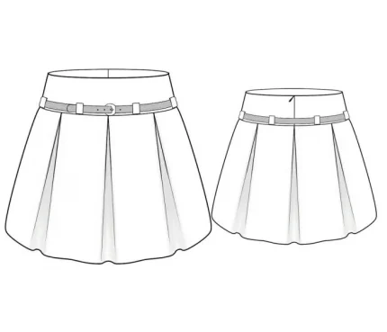 Digital pattern 7170 technical sketch