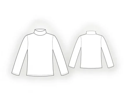 Digital pattern 7179 technical sketch
