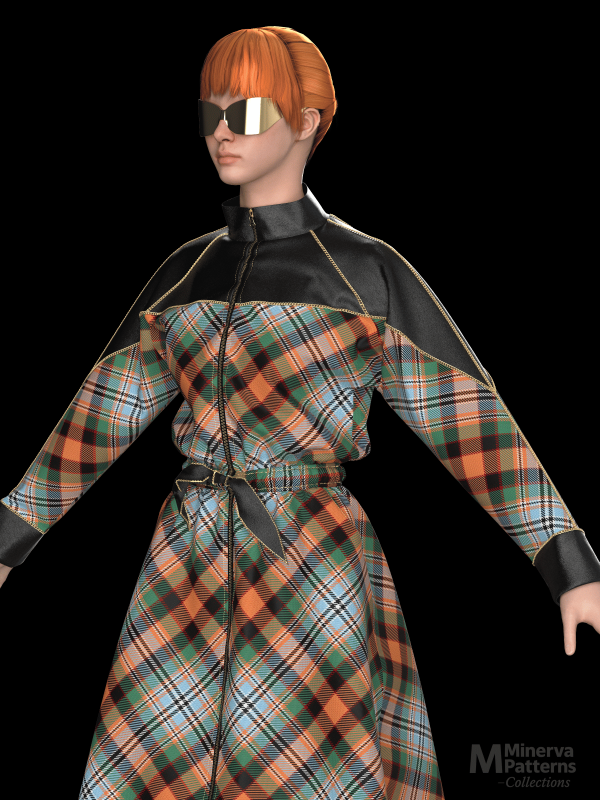 Royals Incognito Dress 2169 in Dundee Tartan