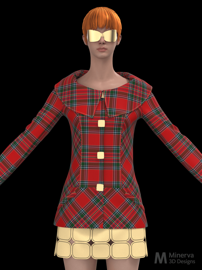 Royals Incognito Jacket 2073 in MacBean Tartan