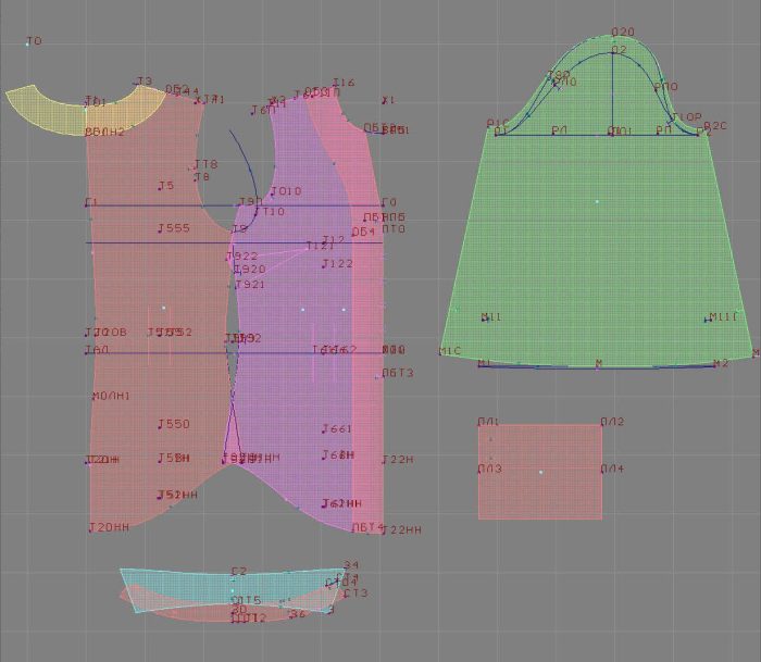 Minerva digital pattern 2807