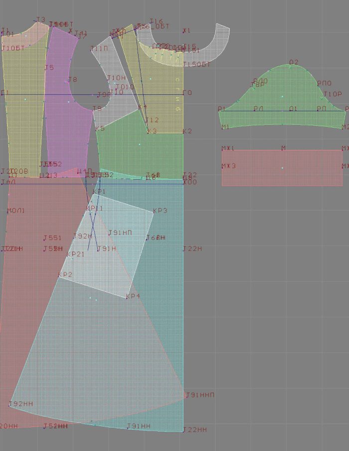 Minerva digital pattern 2808