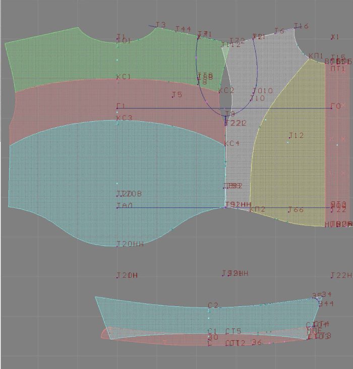 Minerva digital pattern 2812