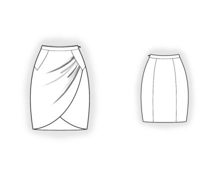 Digital pattern 2820 technical drawing