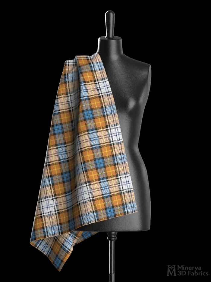 Gordon Tartan 3d Fabric