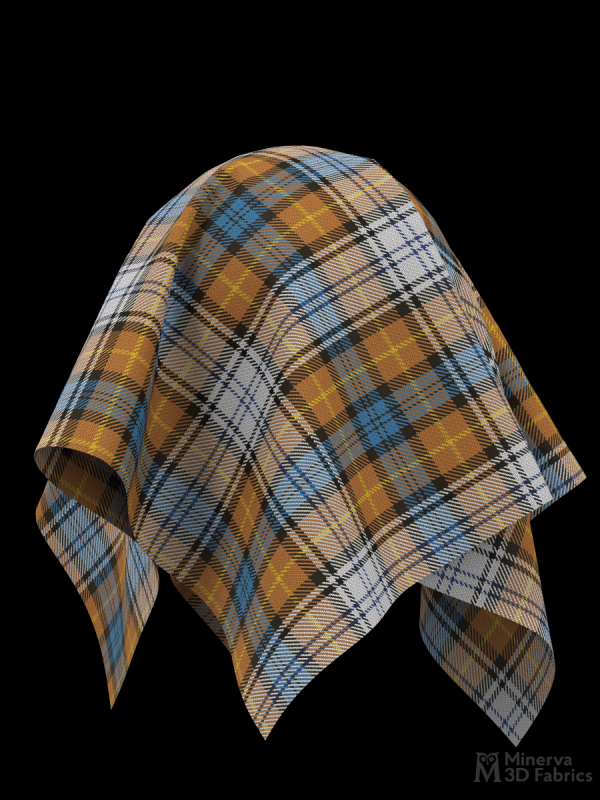 Gordon Tartan 3d Fabric