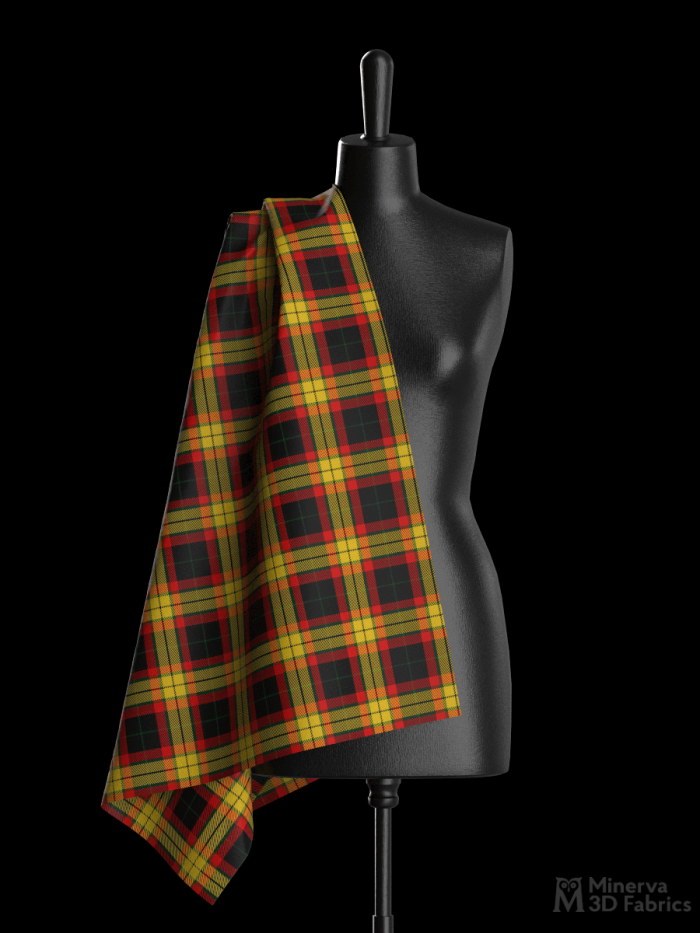 MacMillan tartan 3d fabric