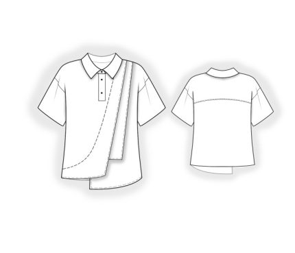 Minerva digital pattern 2836 technical drawing