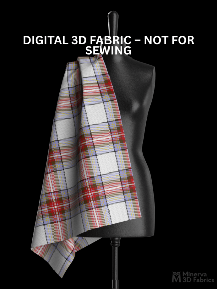 Seller Tartan 3d fabric