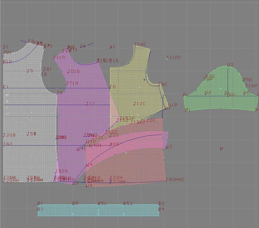 Minerva blouse sewing pattern 2848