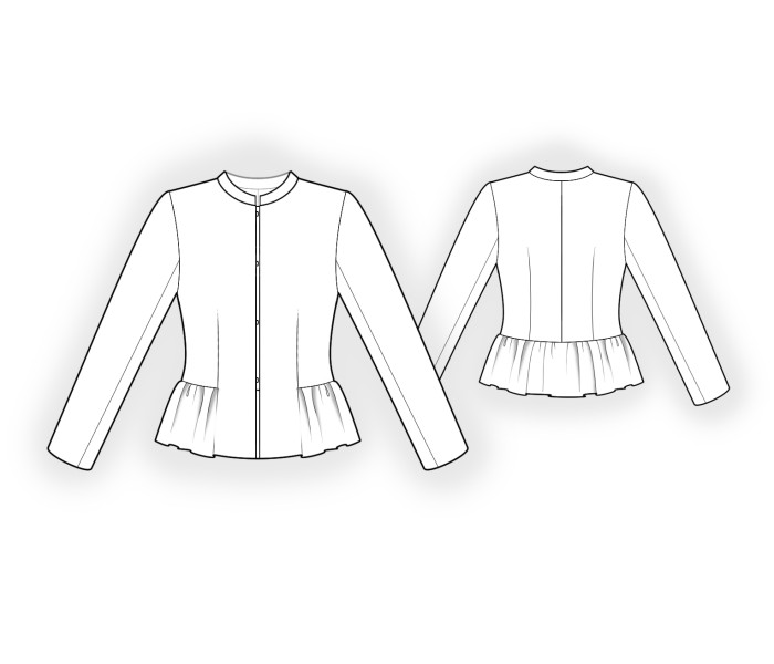 Minerva jacket pattern 2850 Minerva jacket pattern 2850