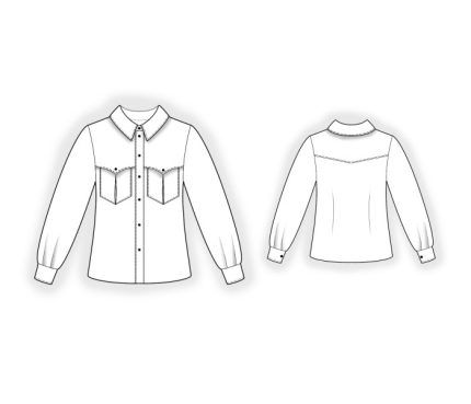 blouse sewing pattern 2777
