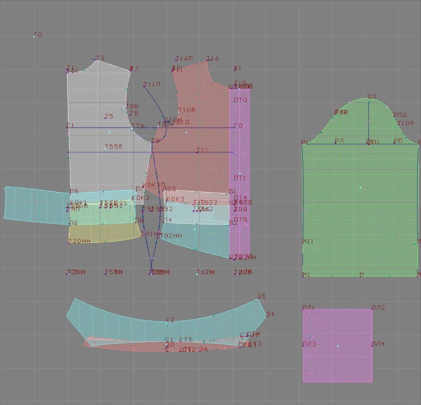 minerva blouse pattern 2851