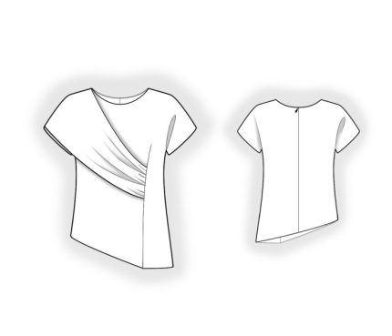 minerva blouse sewing pattern 2847