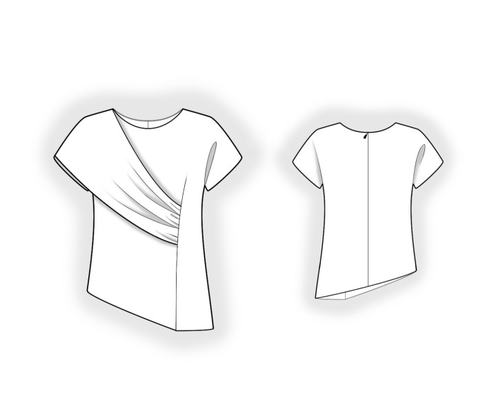 minerva blouse sewing pattern 2847