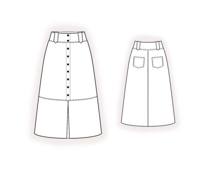 minerva skirt sewing pattern 2846