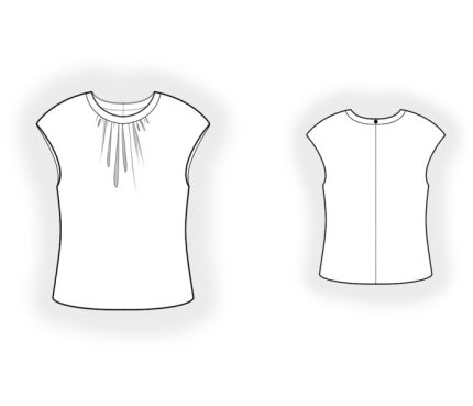 Blouse sewing pattern 2853
